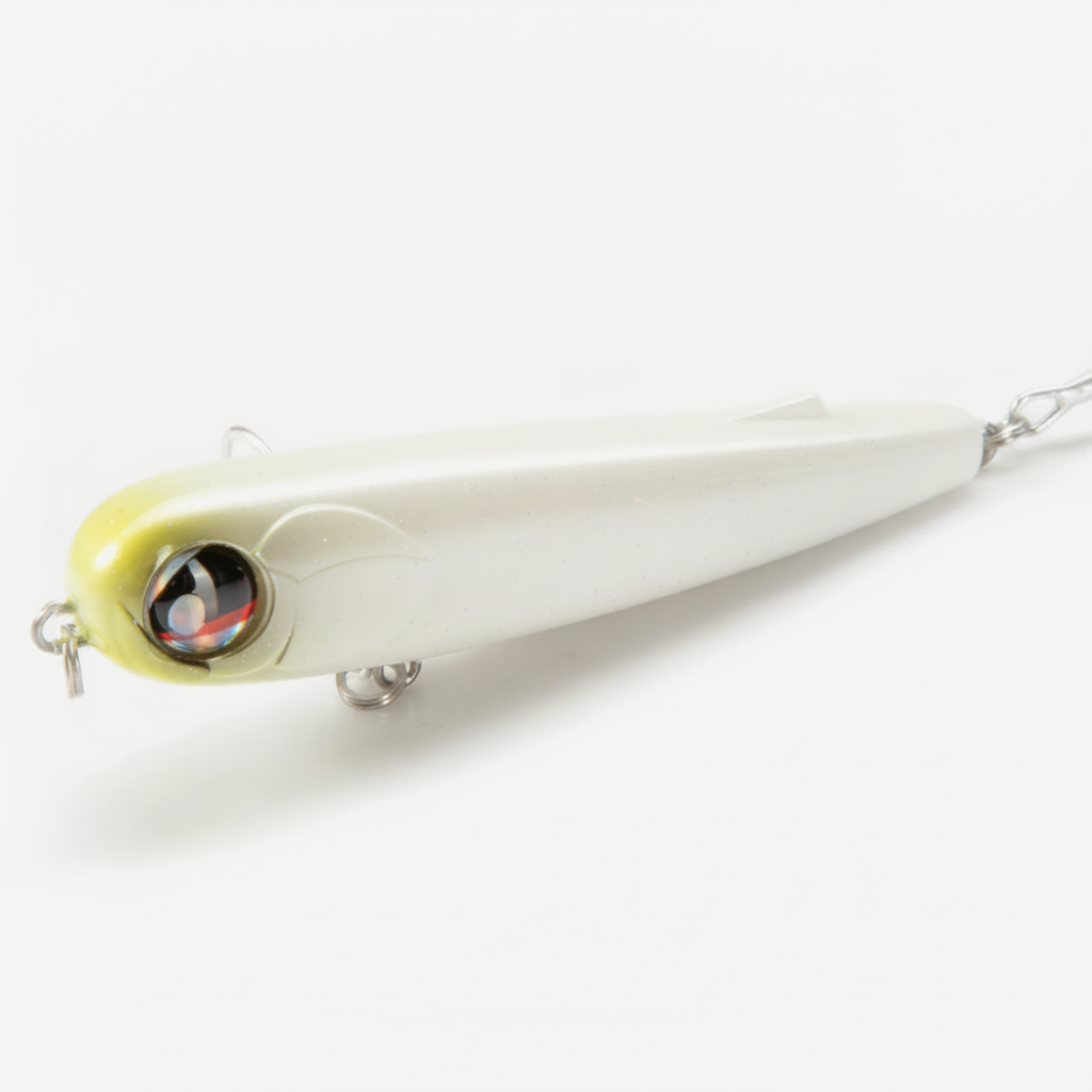 Hunthouse Pencil Fishing Lure 95mm 18g WTD Surface Topwater Floating Wobbler Artificial Hard Bait For Seabass Pike Perch