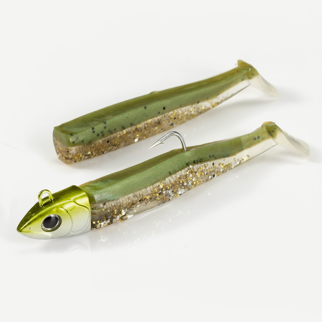 Hunthouse Barre T. Minnow Soft Fishing Lure 7/12/25/40/60/90/120g Baits With Paddle Tail For Bass Pike Leurre Souple LW2
