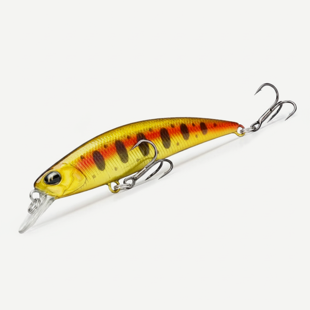 TSURINOYA 70S Sinking Minnow Fishing Lure DW75 70mm 8.9g 0.6~1.0m Hard Bait Stream Bass Trout Artificial Jerkbait