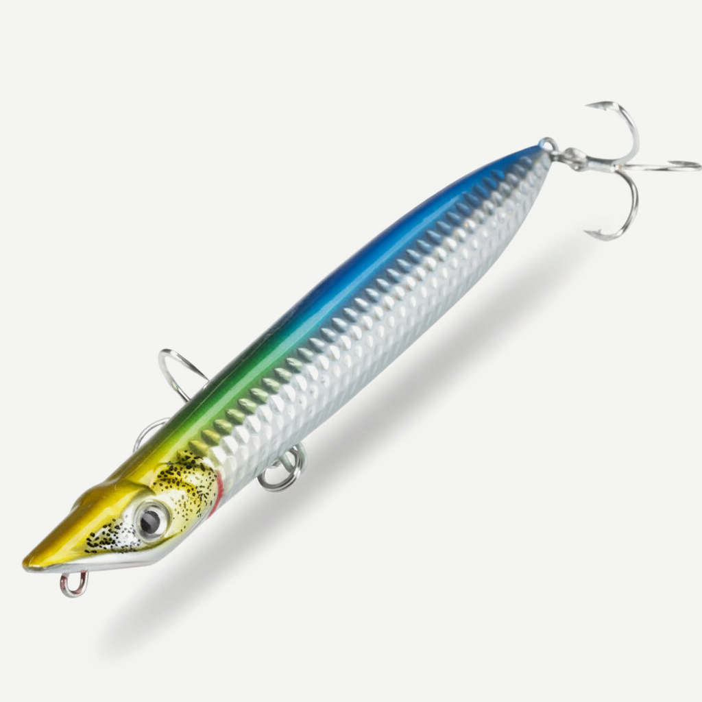 Hunthouse SLAP WALKER Pencil Fishing Lure Floating Surface 110mm 125mm Hard Bait Popper Topwater WTD Saltwater Bass Fish