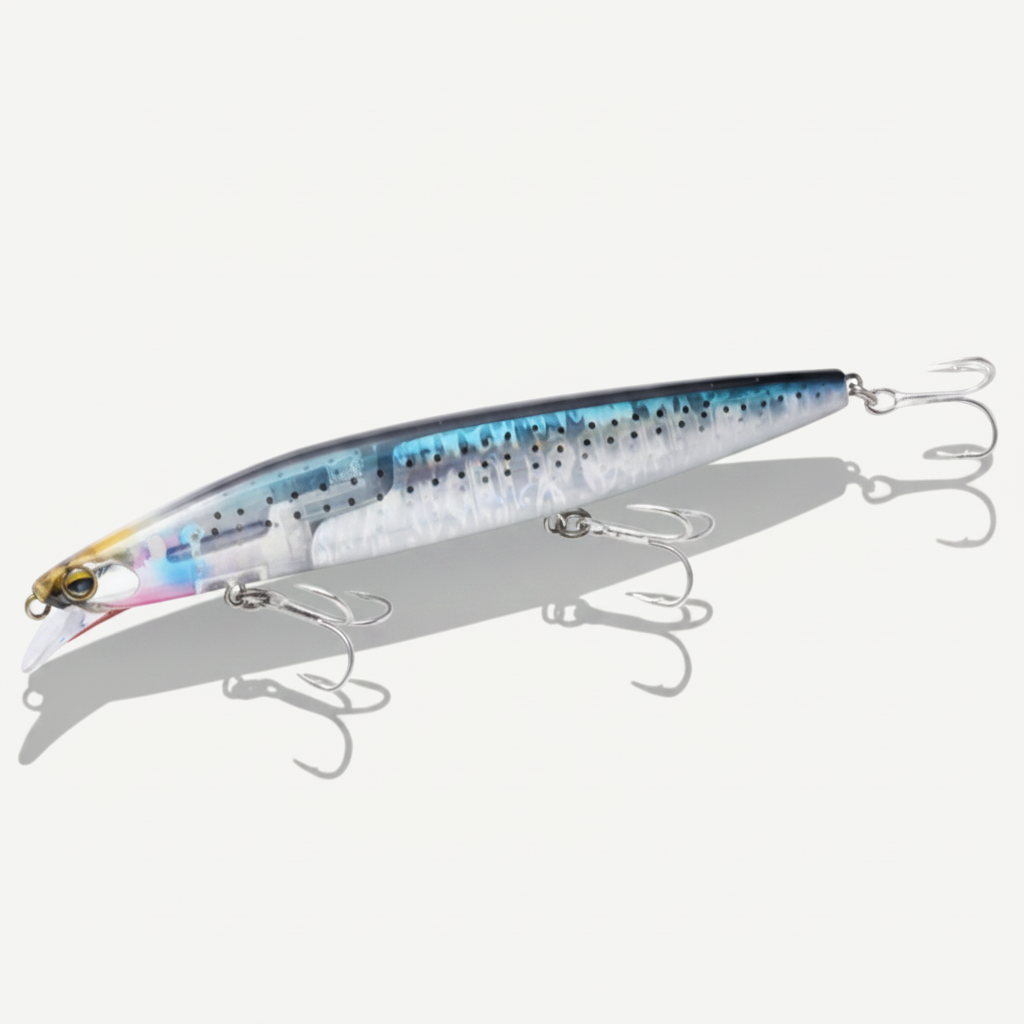2026 Flash Blade Floating Minnow Artificial Hard Baits 145/160mm 27/32g Crazy Scale Flash Scale Fishing Lure for Largemo