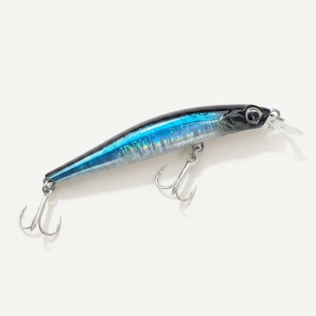 TSUYOKI Sinking Artist Minnow Bait 80mm 9g Jerkbait Swimbait Jackson Artist FR80 Minnow Wobbler for Bonito Seabass King 