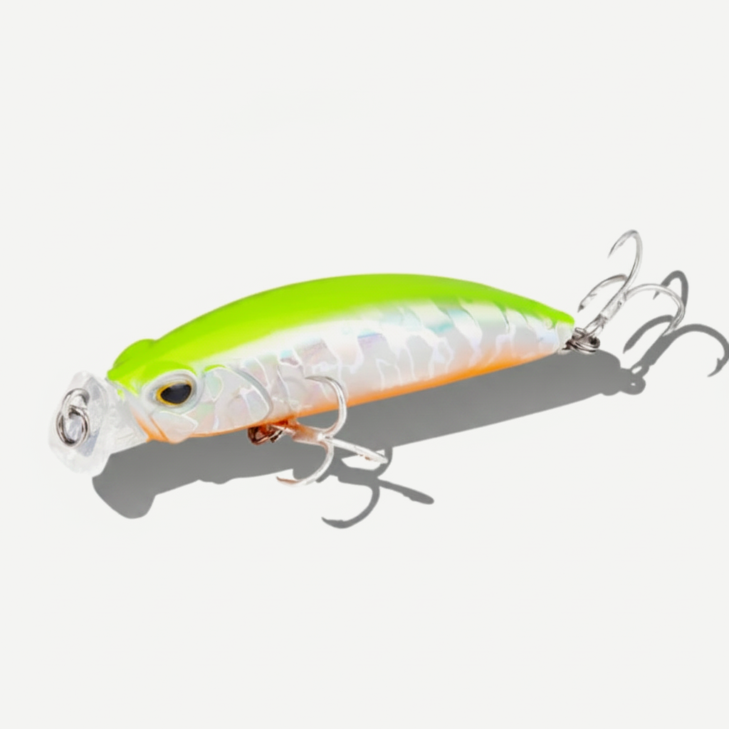 TSUYOKI Fishing Lures 2025 75mm 10g Diving 0-25cm Jerkbaits Lure Floating Duo Terrif Dc-7 Minnow Trout Lure Mackerel Sea