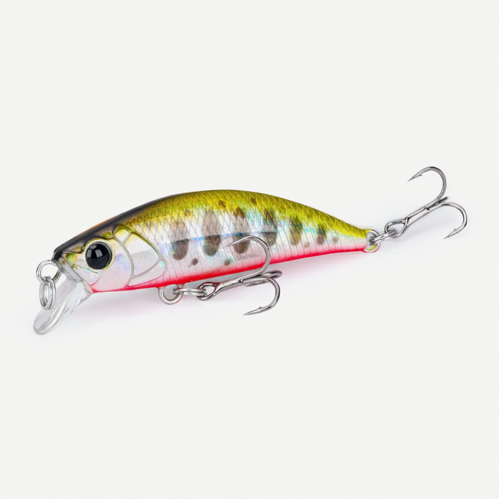 TSURINOYA 50S Sinking Minnow Fishing Lure 50mm 5g INTRUDER Trout Artificial Hard Baits Jerkbait Long Casting Stream Tack