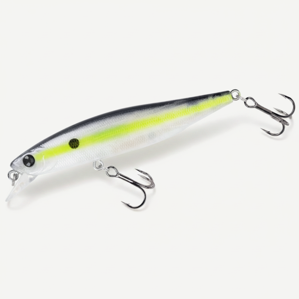 TSURINOYA 88SP Suspending Minnow Fishing Lure 88mm 10.3g DW76 Long Casting Artificial Hard Baits Pike Bass Big Trout Jer