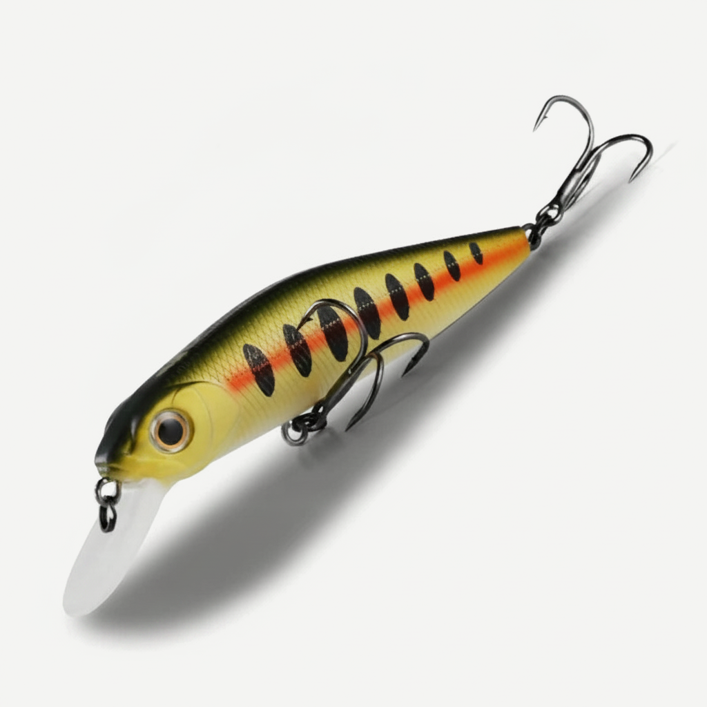 BEARKING 78mm Minnow Wobbler Diving Crankbait for Bass