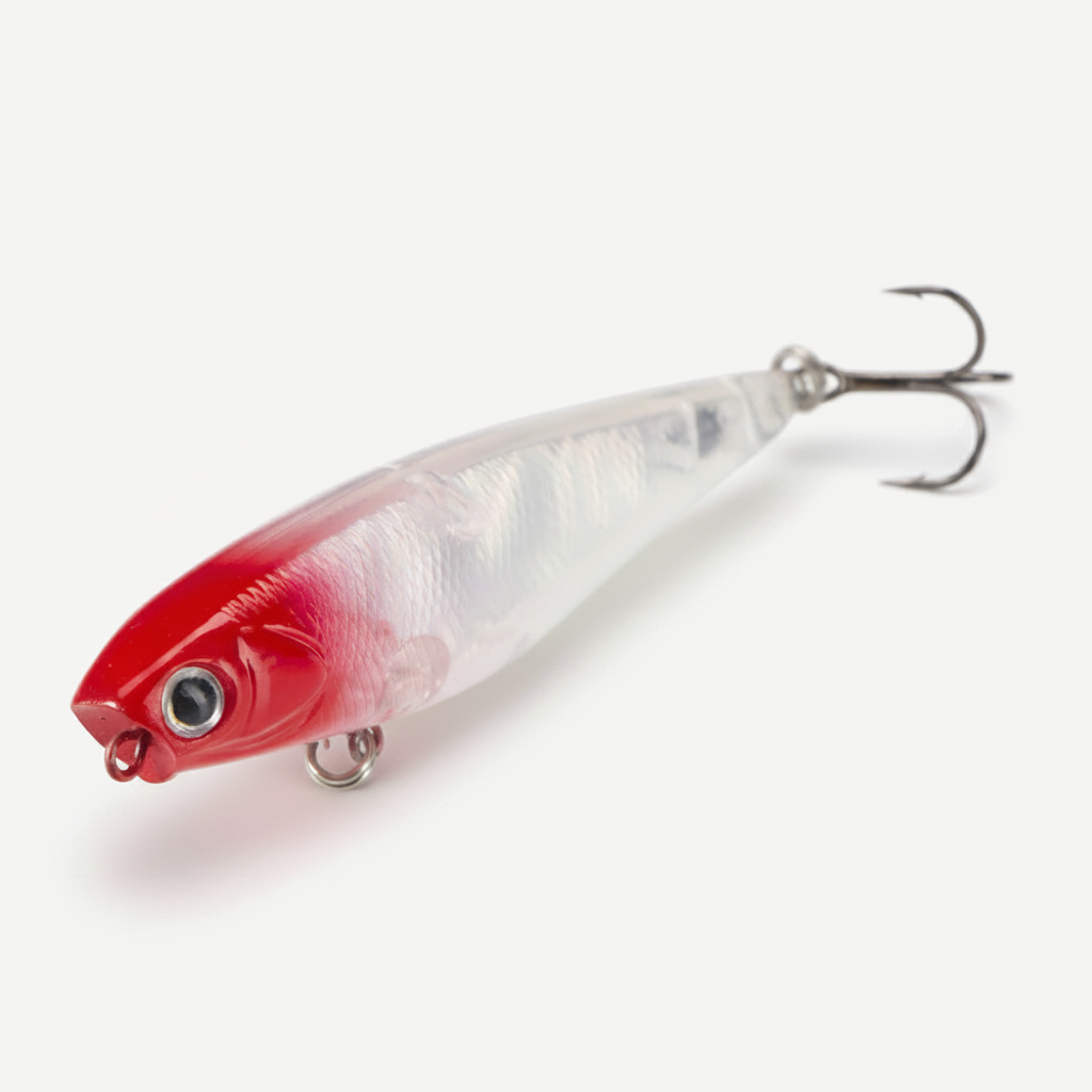 Hunthouse Popper DILEMMA Pencil Floating Fishing Lure 60mm 4.1g Hard Bait Topwater Surface Saltwater Pike Bass Fish Tack