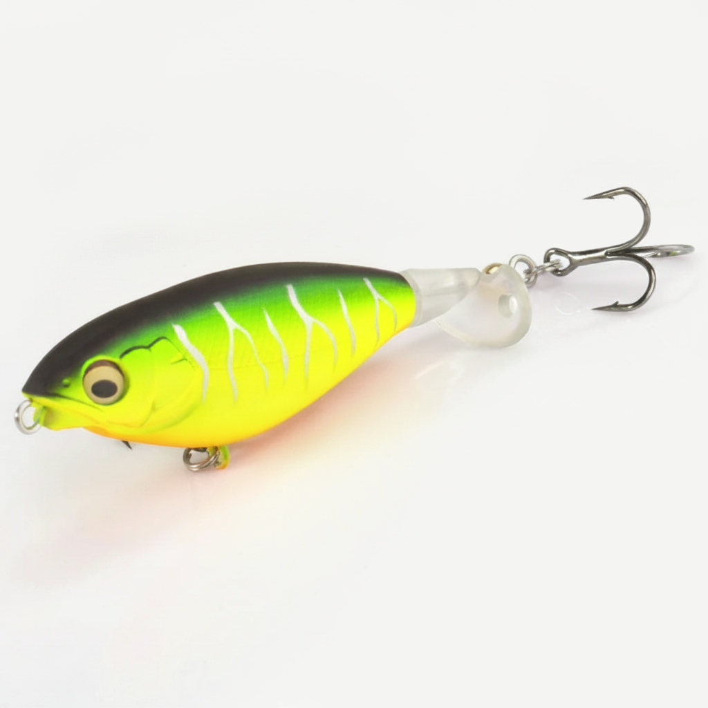 Hunthouse Fishing Karashi Rotating Tail Pencil Hard Lure 65mm/5.7g 80mm/10.8g Floating Topwater Whopper Popper Wobblers 