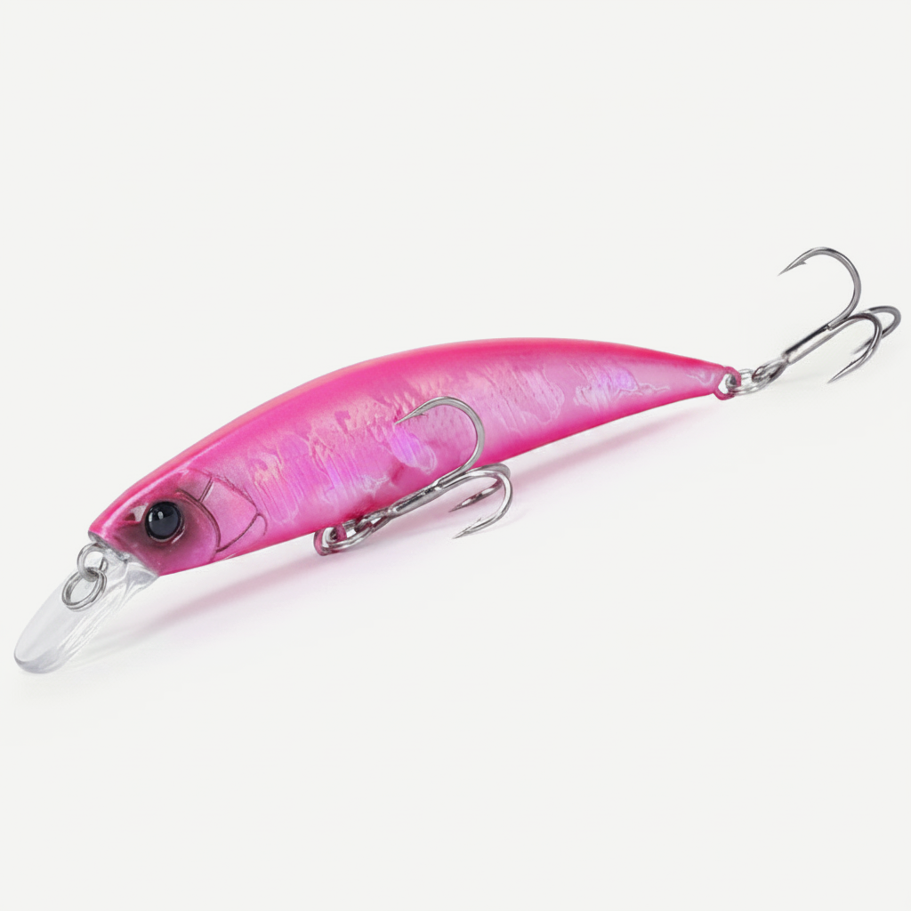 TSURINOYA Fishing Lure Sinking Minnow 80S 12g DW96 8cm Large Rockfish Hard Bait Jerkbait Freshwater stream Saltwater Wob