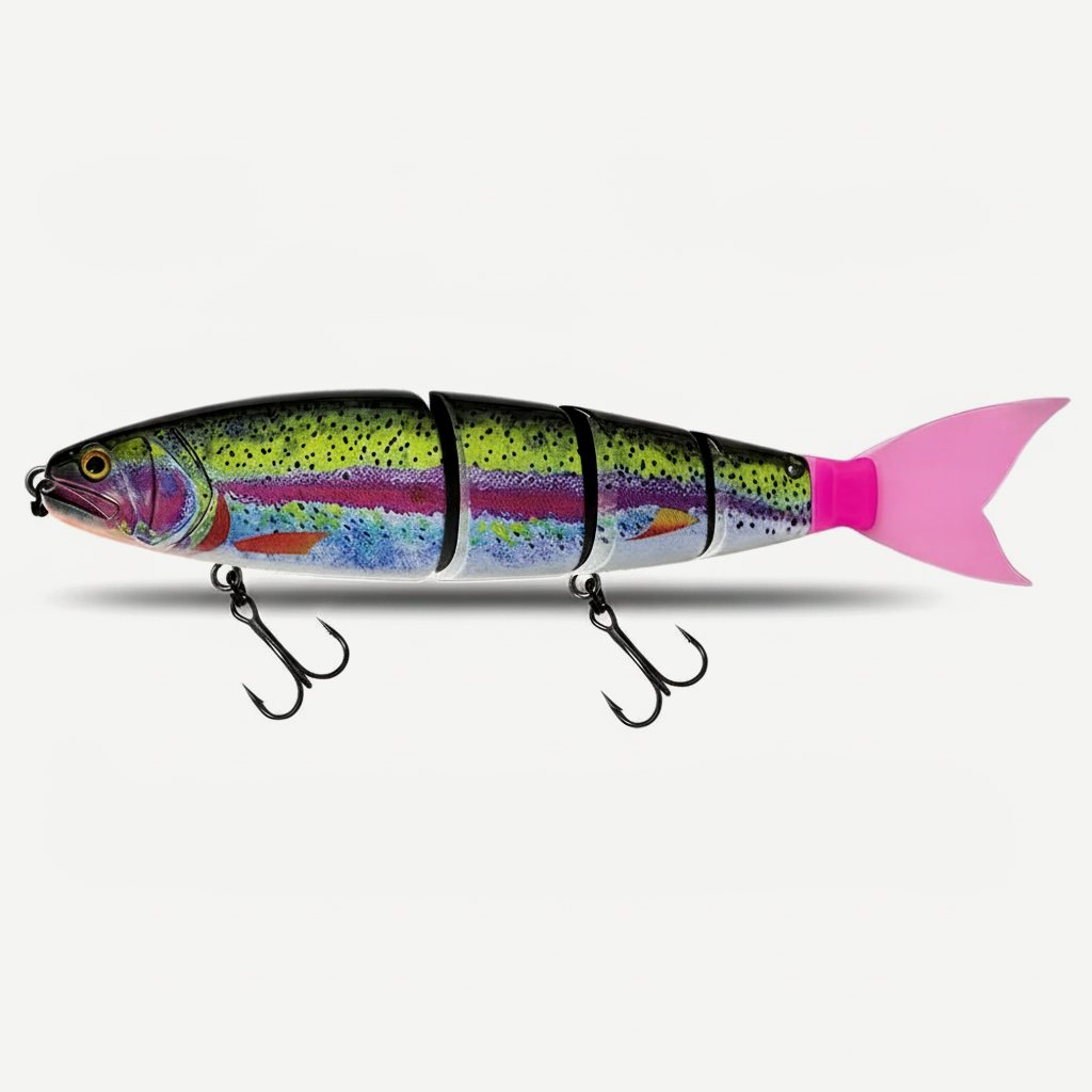 TSUYOKI Balam 245 Swimbait Fishing Lures 105g/118g Sinking Jointed Bait Floating Giant Bait Pesca Lures for Pike Largemo