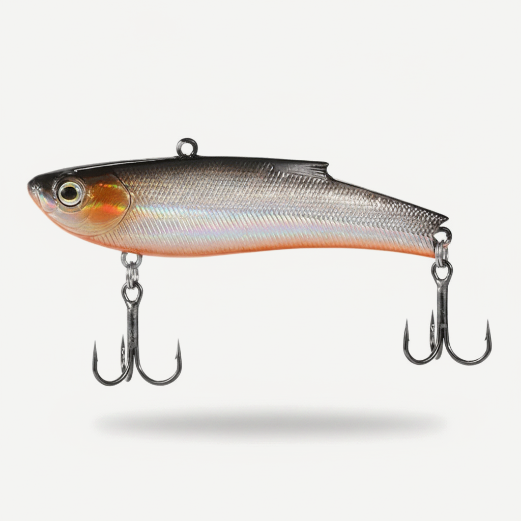 TSUYOKI Spinning Rattlin Vibration Ice VIB Lure, Wobbler, Ima Bait, Bassday Range Vibe, 70 Balance Rattin Lures, 23g, 33