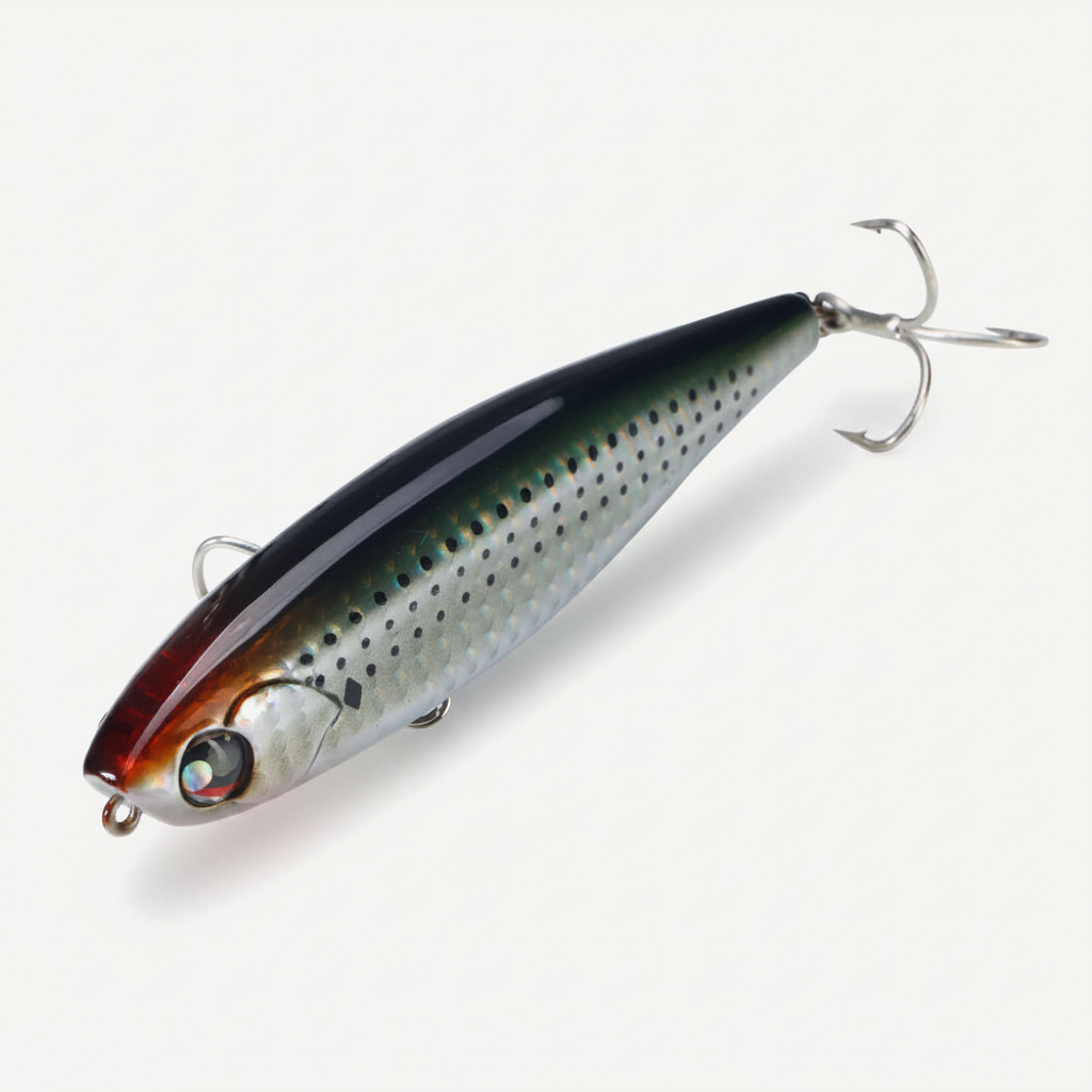 Hunthouse Floating Pencil Fishing Lure 100mm/17.6g Surface Rattle Ball Hard Baits Topwater WTD For Pike Bass Fish Tackle