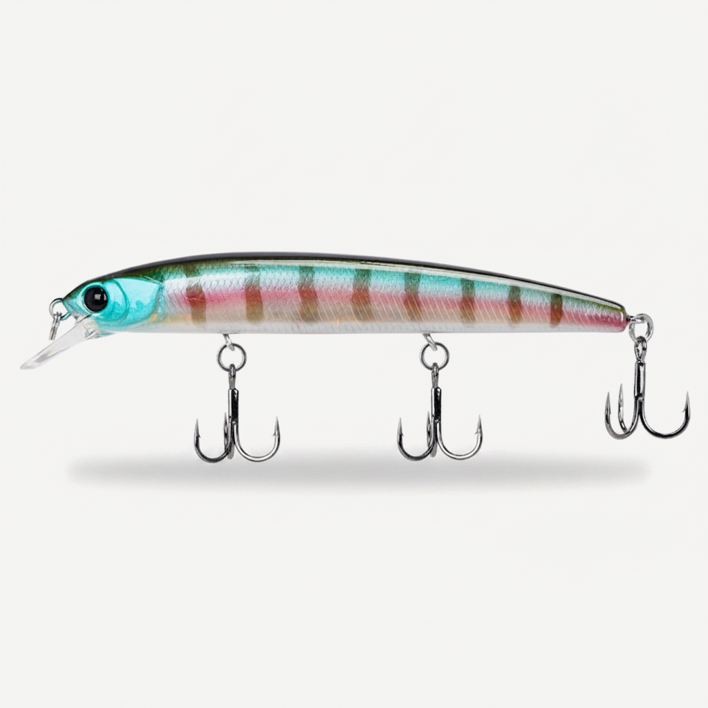 TSURINOYA 92SP Suspending Minnow Fishing Lure 3 Hooks Pike Artificial Hard Bait DW78 92mm 9g Jerkbait Wobbler Fishing Ta