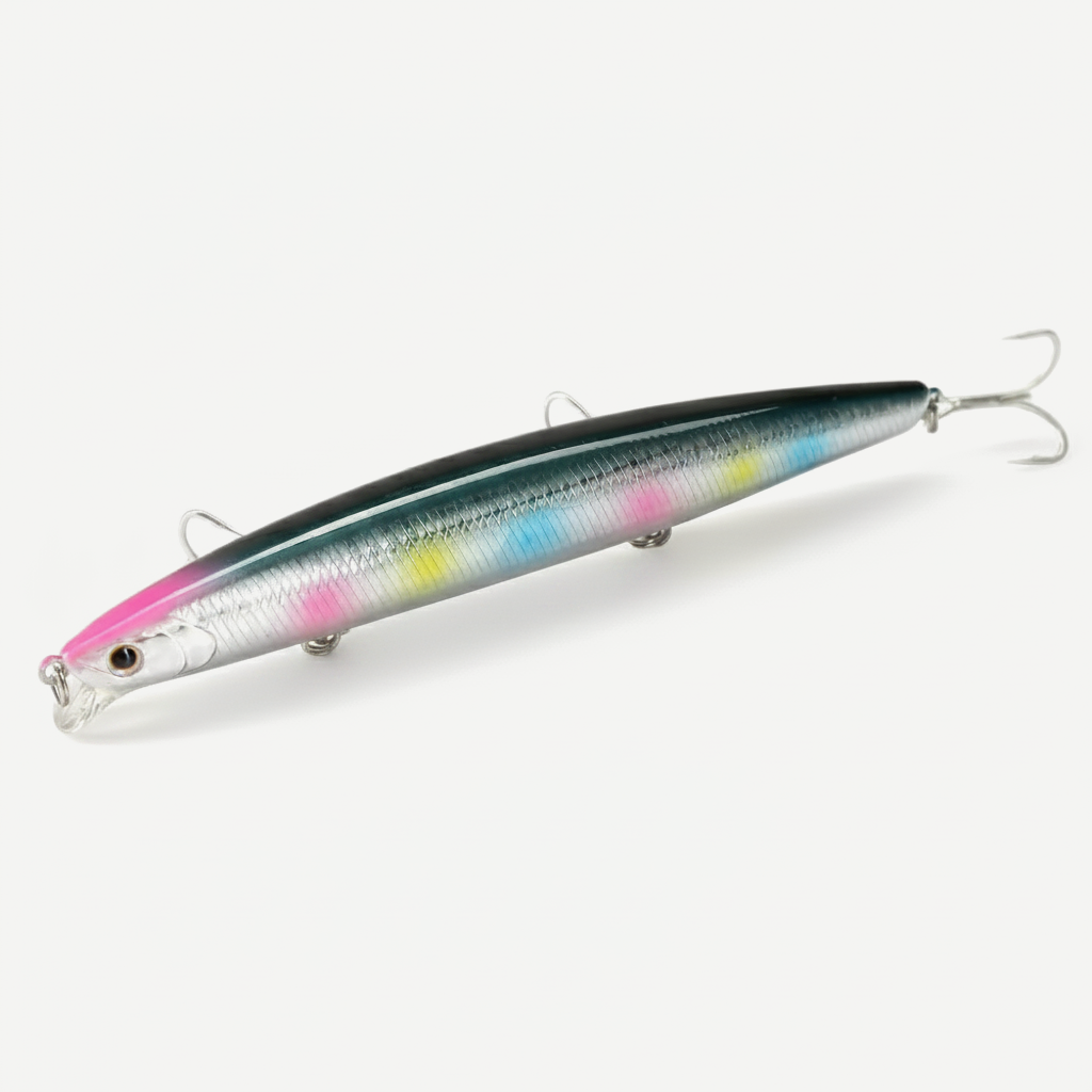 Hunthouse Floating Minnow Fishing Lures 135mm/21g Hard Wobblers For Bass Pike Trout Long Casting Bait Pesca Fish Tackle 