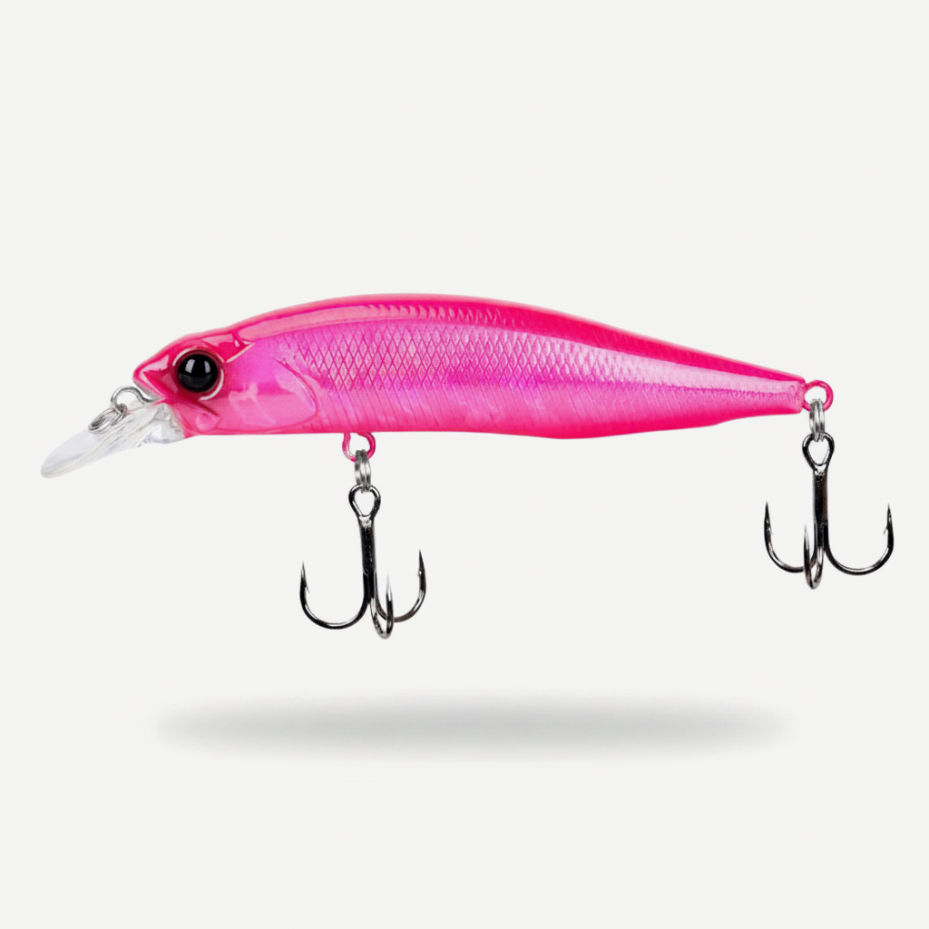 TSURINOYA Jerkbait DW101 77mm 8.5 Suspending Minnow Fishing Lure 77SP Artificial Hard Baits Movement System Pike Fishing