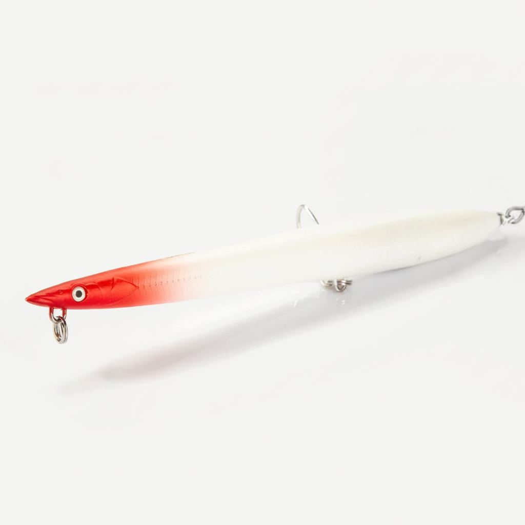 Hunthouse Sea Fishing Pencil Lure 180mm 37gS Sinking Hard Creature Baits Sandeel Lures Fishing For Sea Bass LW502