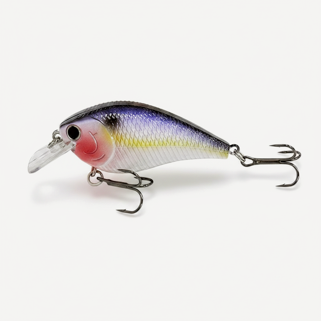 60mm 9.4g Squarebill Crankbait Fishing Lures Floating Wobblers Rattle Sound Swimbait Bass Pike Trout Carp Fishing Access
