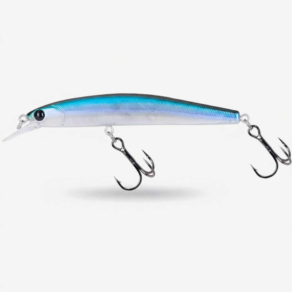 TSURINOYA 100SP Suspending Minnow Fishing Lure DW70 100mm 9.5g Jerkbait Pike Bass Crankbait Wobbler Hard Bait  fishing g