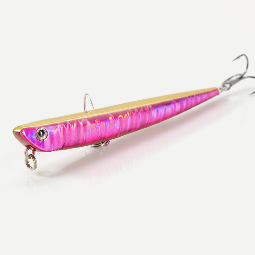 Hunthouse Bay RUF MANIC 75&99&155mm 8&18.5&31.5g Sinking Pencil Fishing Lure Saltwater Stickbait For Fishing Sea Bass