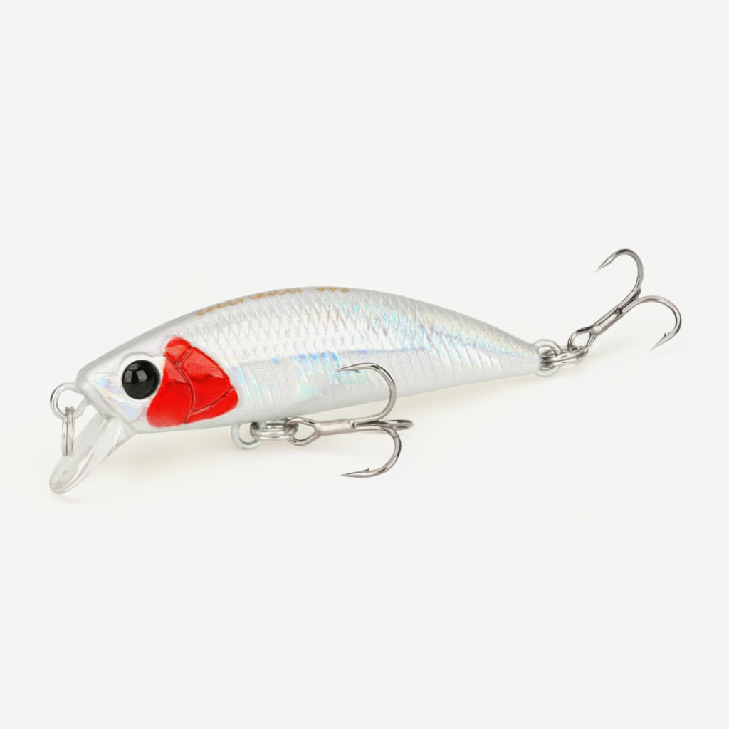 TSURINOYA 50S Sinking Minnow Fishing Lure 50mm 5g INTRUDER Trout Artificial Hard Baits Jerkbait Long Casting Stream Tack