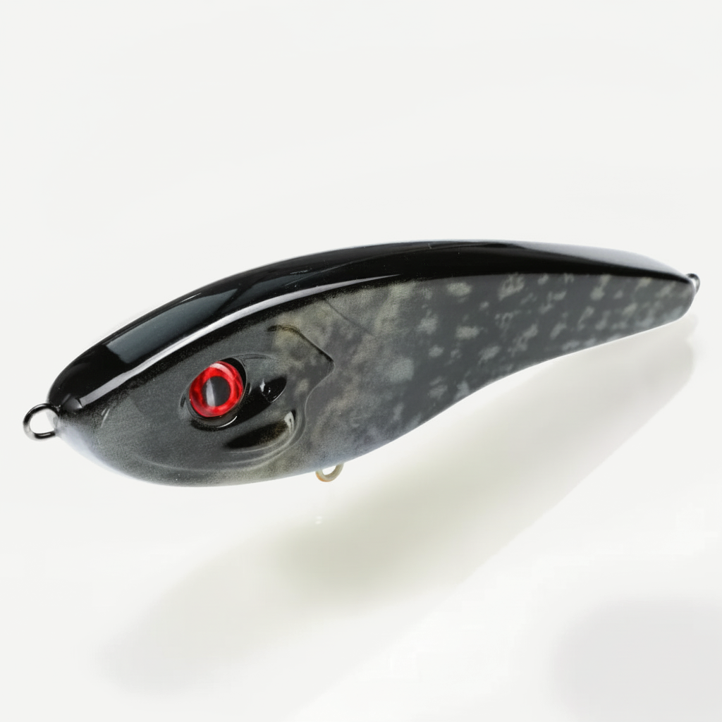 Hunthouse Musky Buster Jerkbait Fishing Lure 115mm/32g 145mm/55g Slow Sinking Loud Sound Vib Vibration For Sea Bass Pike