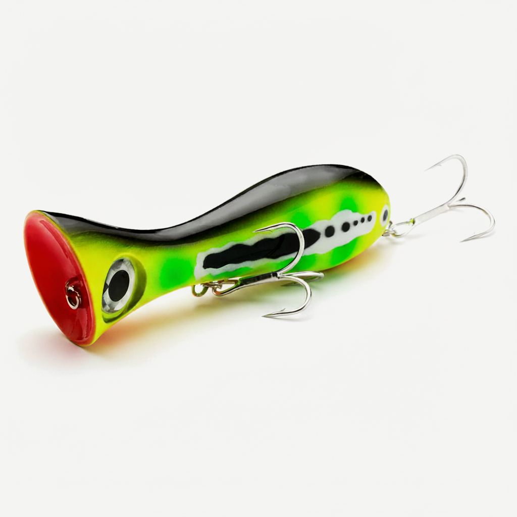 JOHNCOO Topwater Popper 95mm/31g Hard Bait Lure