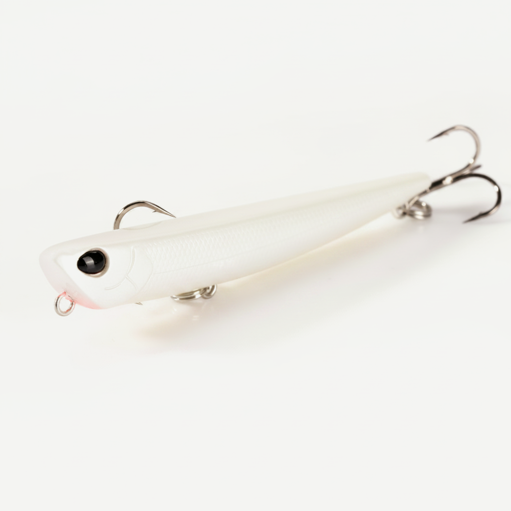 Hunthouse Bay RUF MANIC 75mm/8g Sinking Pencil Fishing Lure Stickbait BKK Hook Hard Lure for Seabass Fish