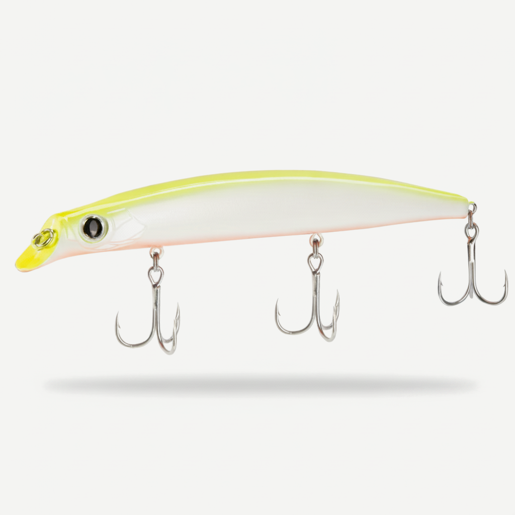 Hunthouse Fishing Sasuck Lipless Minnow Bait Pencil Lure Floating 105mm/18g 140mm/17g Wobbler Jerkbait Seabass Pike Salt