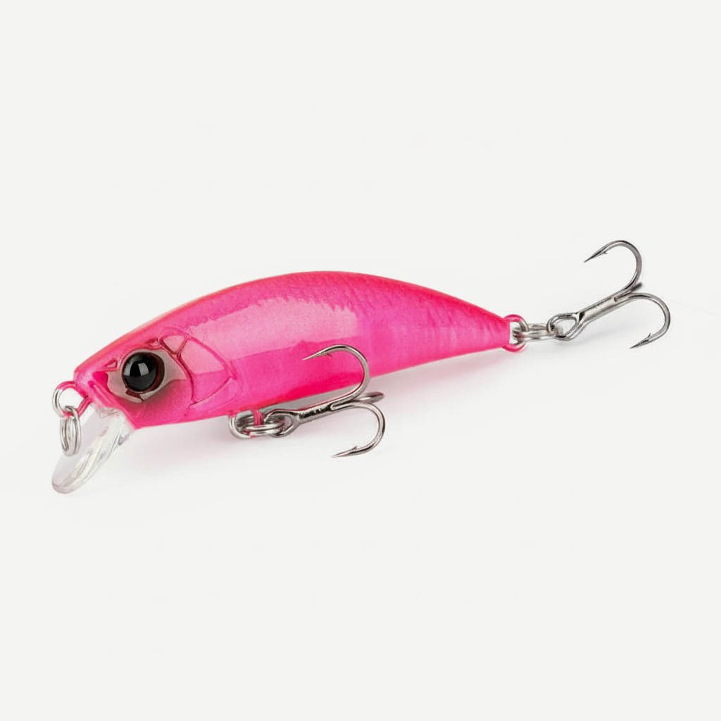 TSURINOYA 50S Sinking Minnow Fishing Lure 50mm 5g INTRUDER Trout Artificial Hard Baits Jerkbait Long Casting Stream Tack