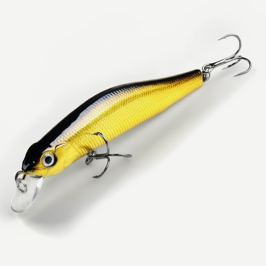 Bearking 80mm Minnow Crankbait with Magnetic Weight Transfer