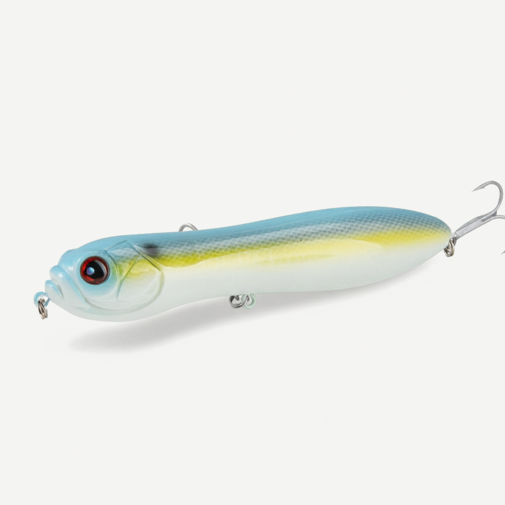 HuntHouse Crazy Surface Tractor Topwater Pencil Fishing Lure 110mm 130mm Big Rattle Ball Loud Sound Stickbait Hard Bait 