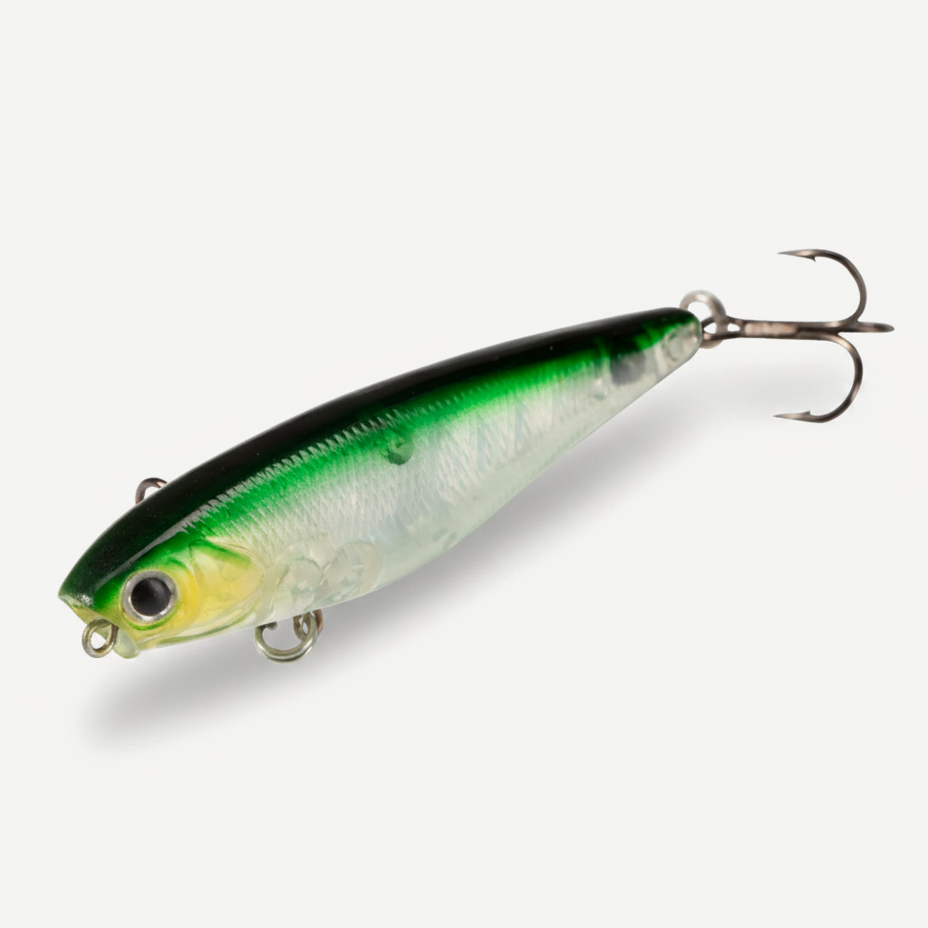 Hunthouse Popper DILEMMA Pencil Floating Fishing Lure 60mm 4.1g Hard Bait Topwater Surface Saltwater Pike Bass Fish Tack
