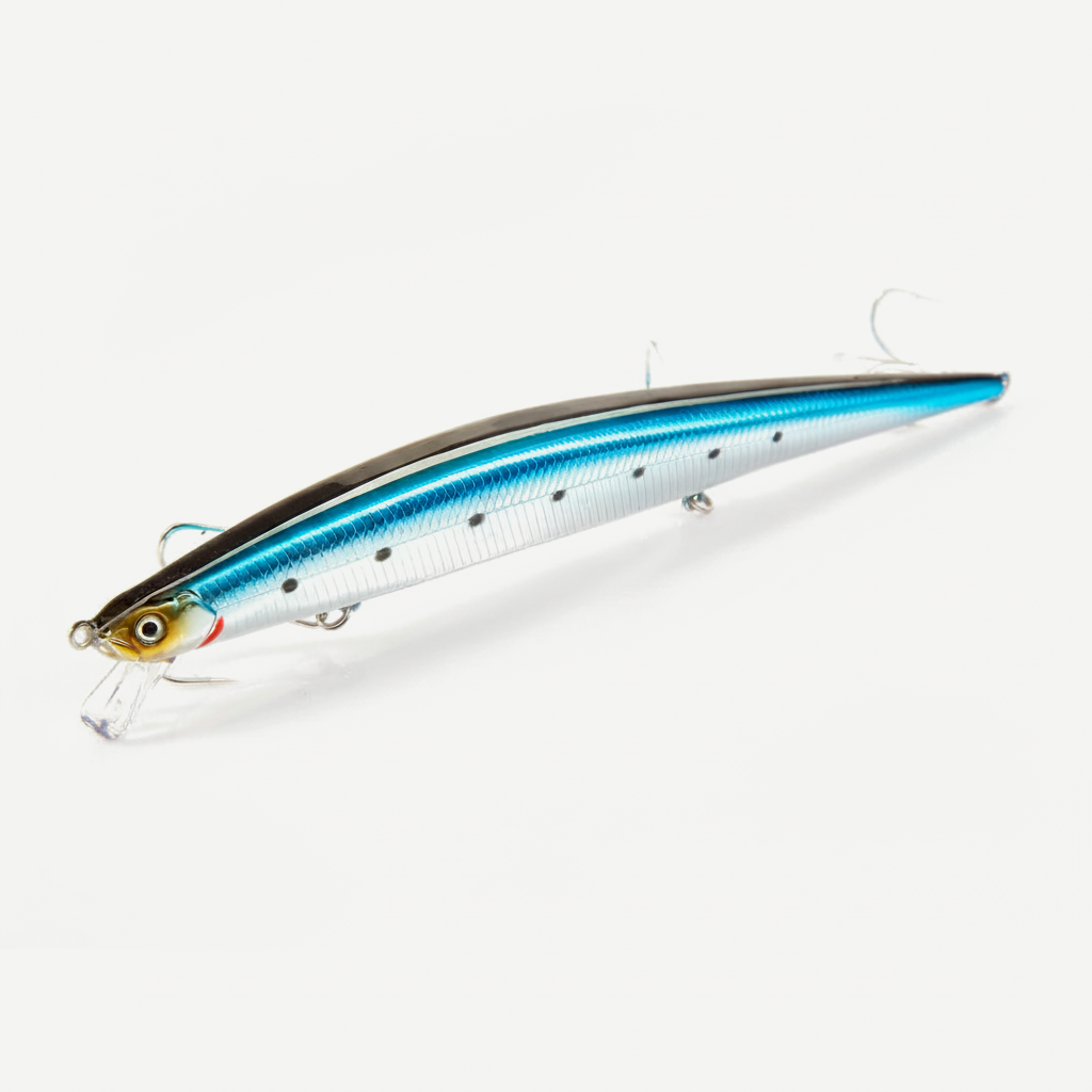 Hunthouse Tide Minnow Flyer Fishing Lure 175mm 31g Long Casting Sinking Hard Bait Pesca Jerkbaits Seabass Pike Tackle