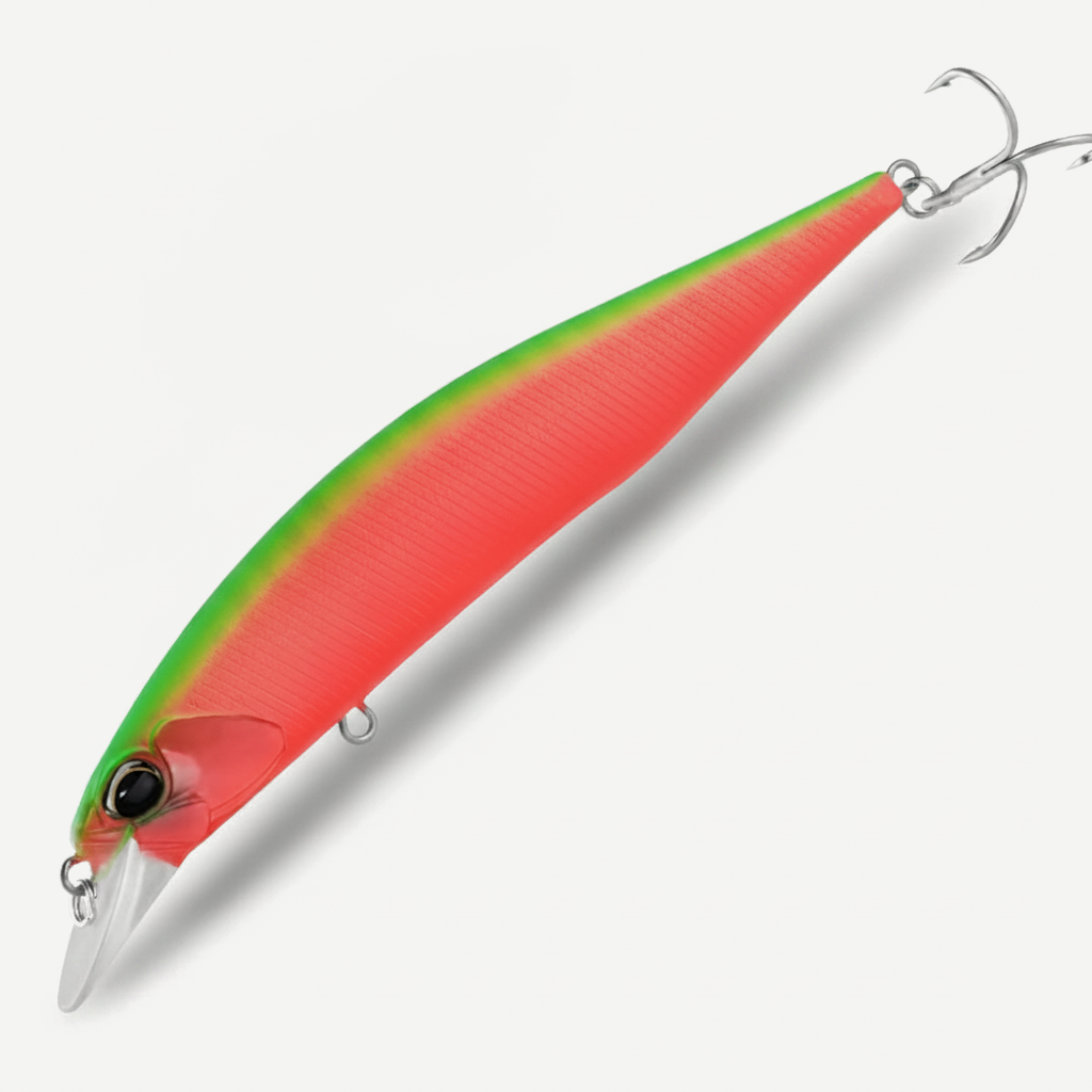 BEARKING 12cm Slow-Sink Minnow Jerkbait for Bass