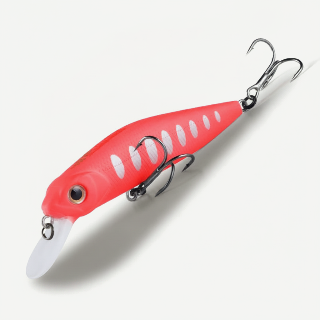 BEARKING 78mm Minnow Wobbler Diving Crankbait for Bass