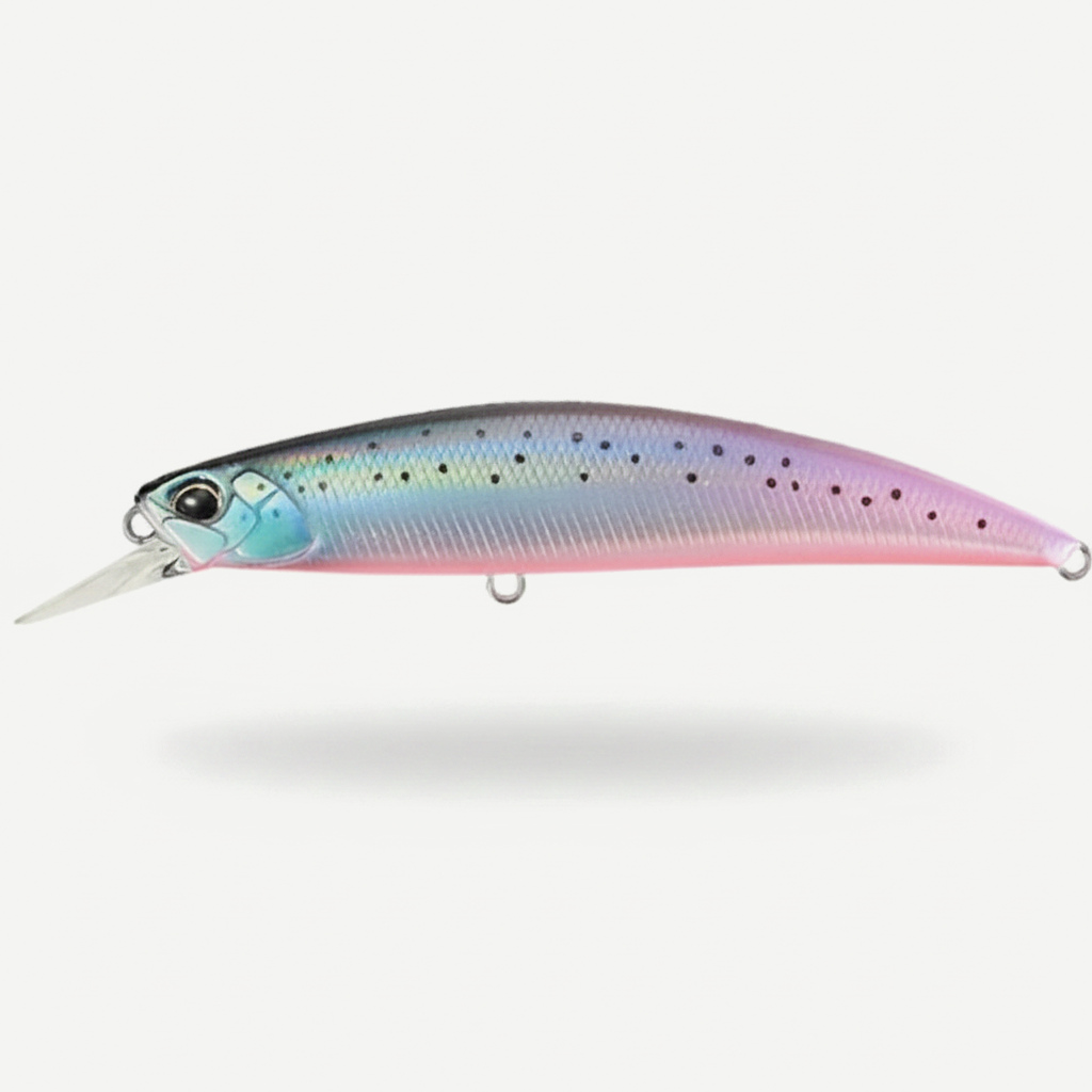 TSUYOKI Minnow Fishing Lure 95/110mm Sinking Hard Bait Wobbler Jerkbait Long Casting Saltwater Seabass Spearhead Ryuki 9