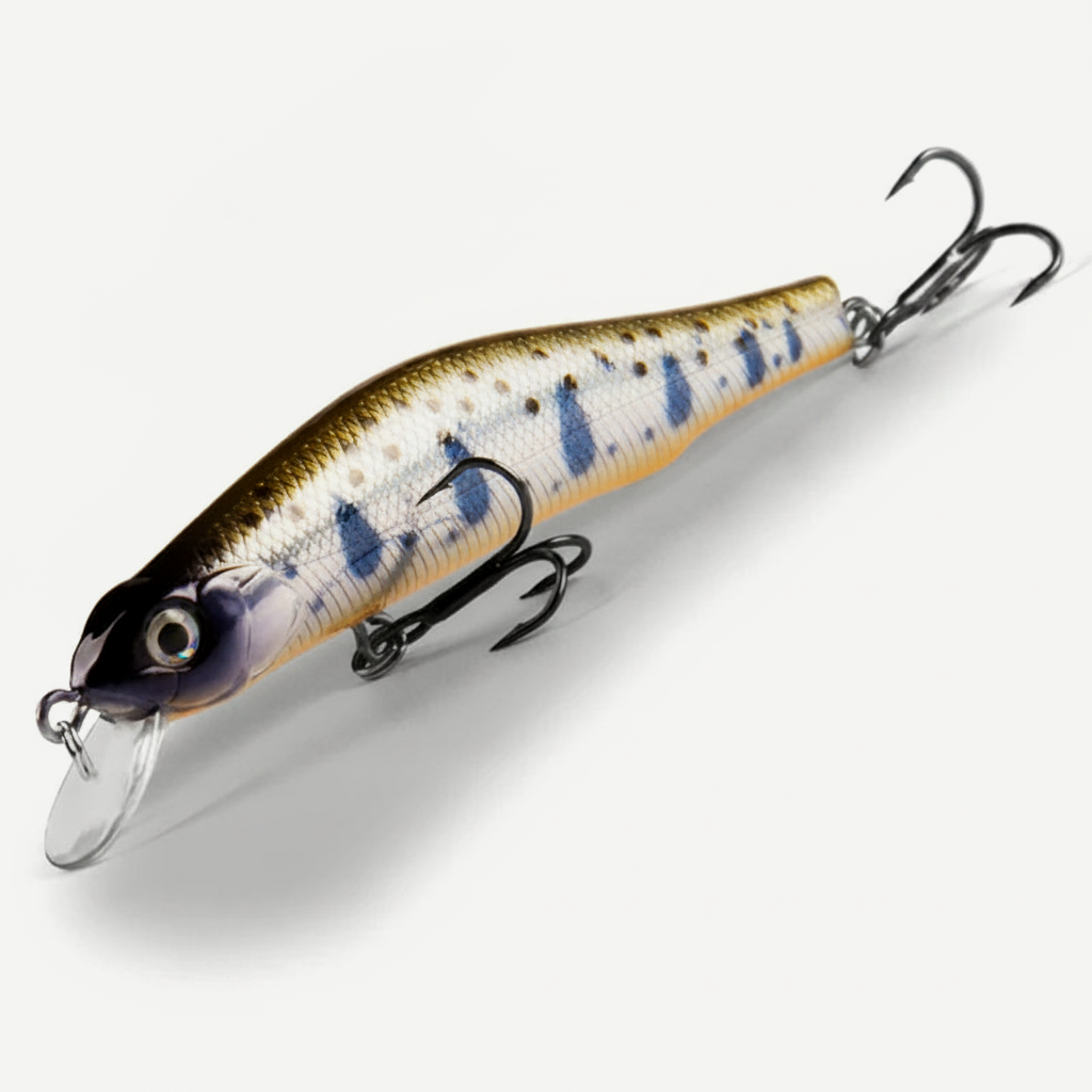 BEARKING 80mm Minnow Hard Bait - Jerkbait for Bass