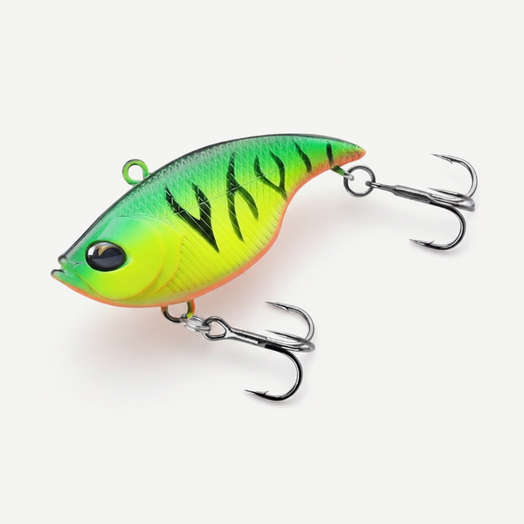 TSURINOYA 50S Vibration TEMPTER 50mm 12.5g Long Casting Sinking Fishing Lure VIB Winter Fishing Lipless Hard Bait For Pi