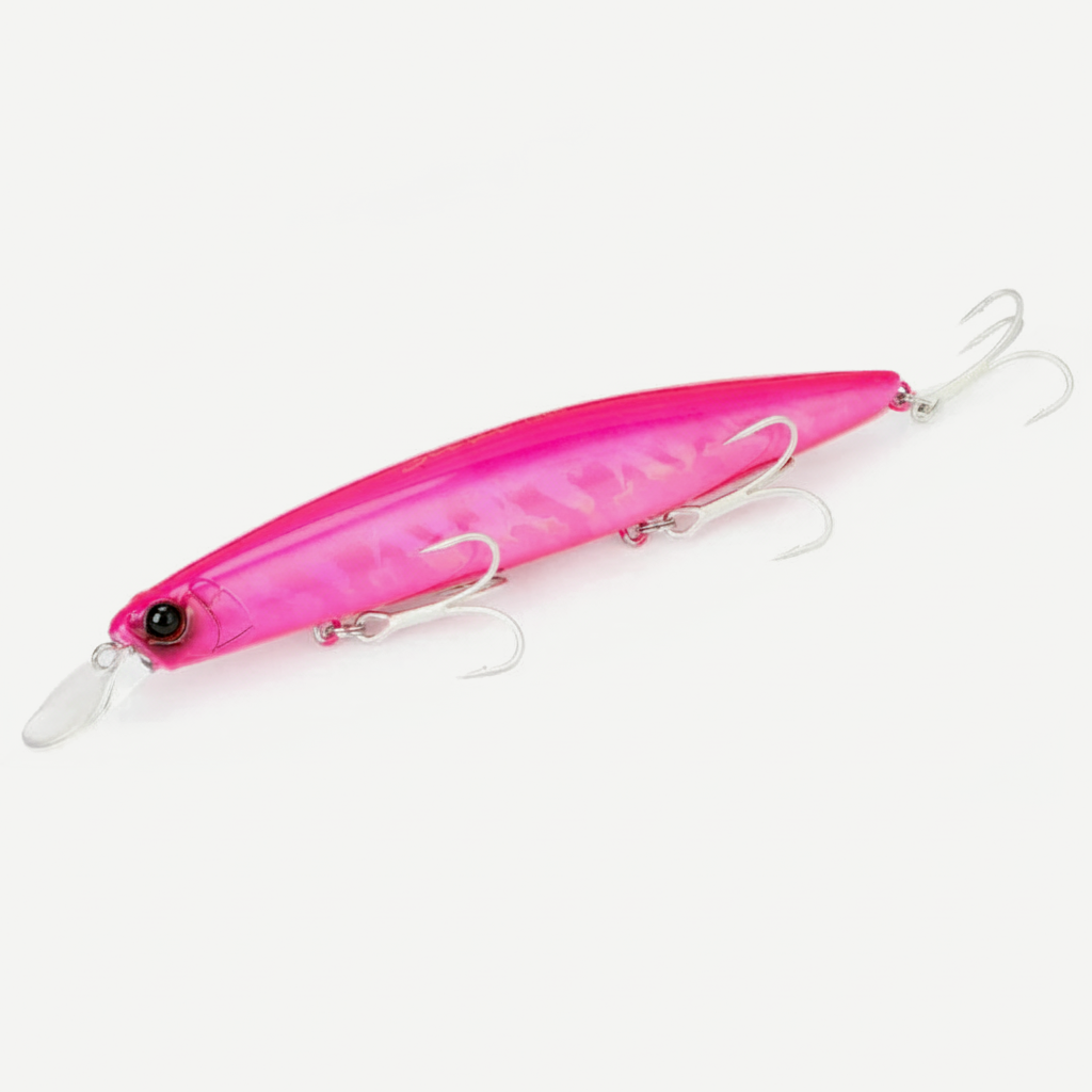 TSURINOYA 130S Sinking Minnow Fishing Lure SCOUT 130mm 24g Long Casting Seabass Flounder Artificial Large Sea Fishing Ha