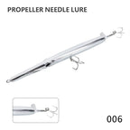 Hunthouse Pencil Fishing Lures 225mm/40g Surface Baits Propeller Needle Floating For Fish Bluefish Seabass Lw550