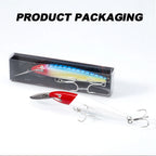 Hunthouse Metal Lip Minnow Fishing Lure 140mm 40g Countdown Magnum Sinking Trolling Hard Bait Saltwater For Blues Tuna Tackle