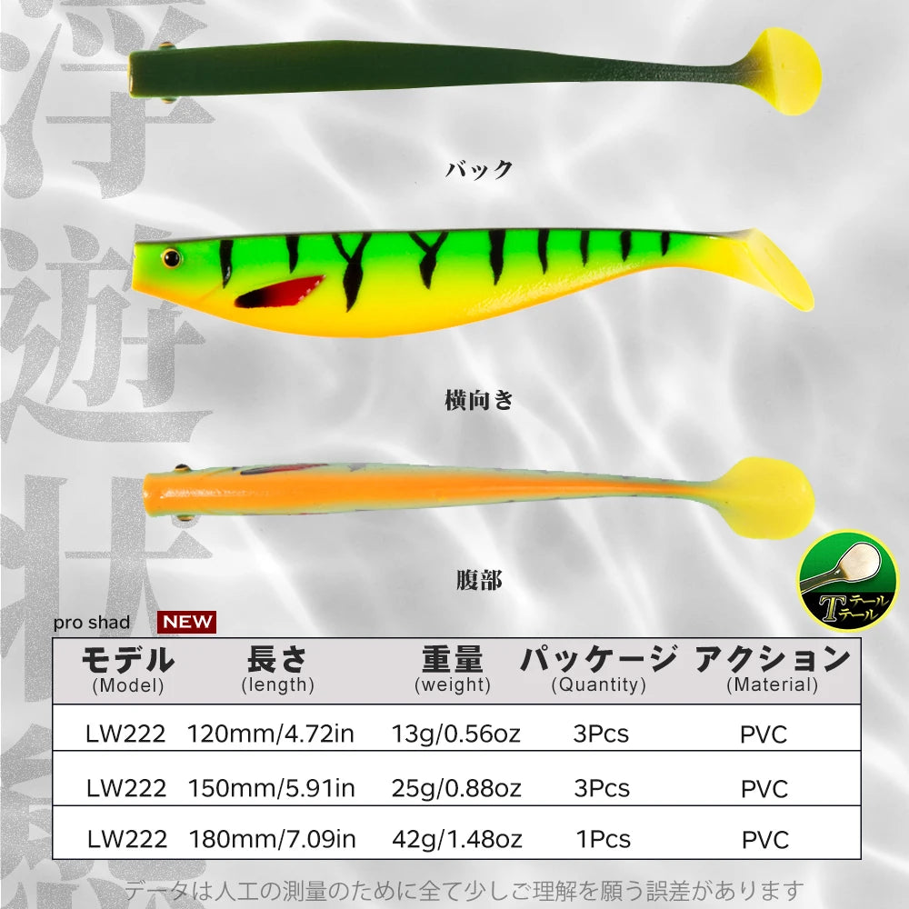 Hunthouse Fox Similar Shad Teez Big Soft Lure 12cm 15cm 18cm Pro Shad Lure Berserk Sea Bass Fishing For Pike Zander