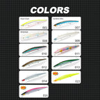 Hunthouse Tide Minnow Flyer Fishing Lure 175mm 31g Long Casting Sinking Hard Bait Pesca Jerkbaits Seabass Pike Tackle
