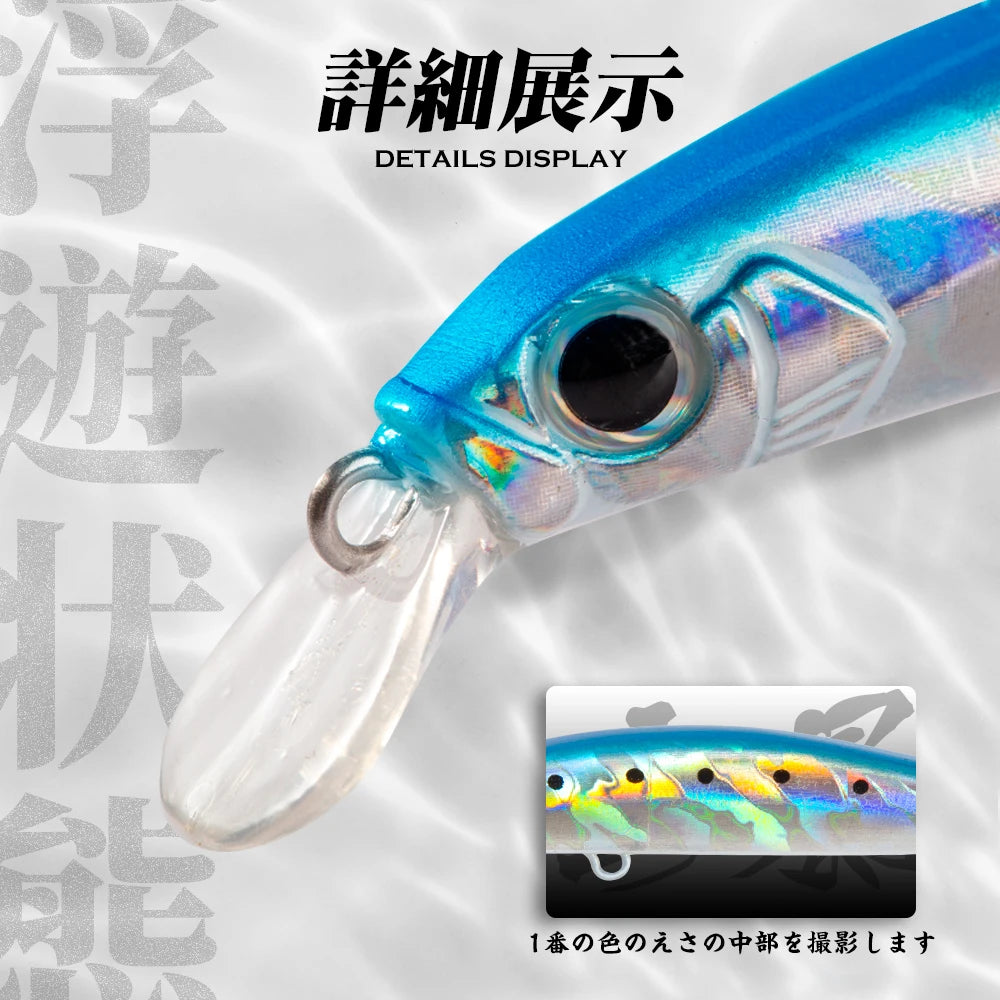Hunthouse Artist Tiny Wobbers Fishing Lures 2020 Trout Minnow Twitch Minnows Swimbait Hard Bait Japan Mustad Bionic Fish Tackle