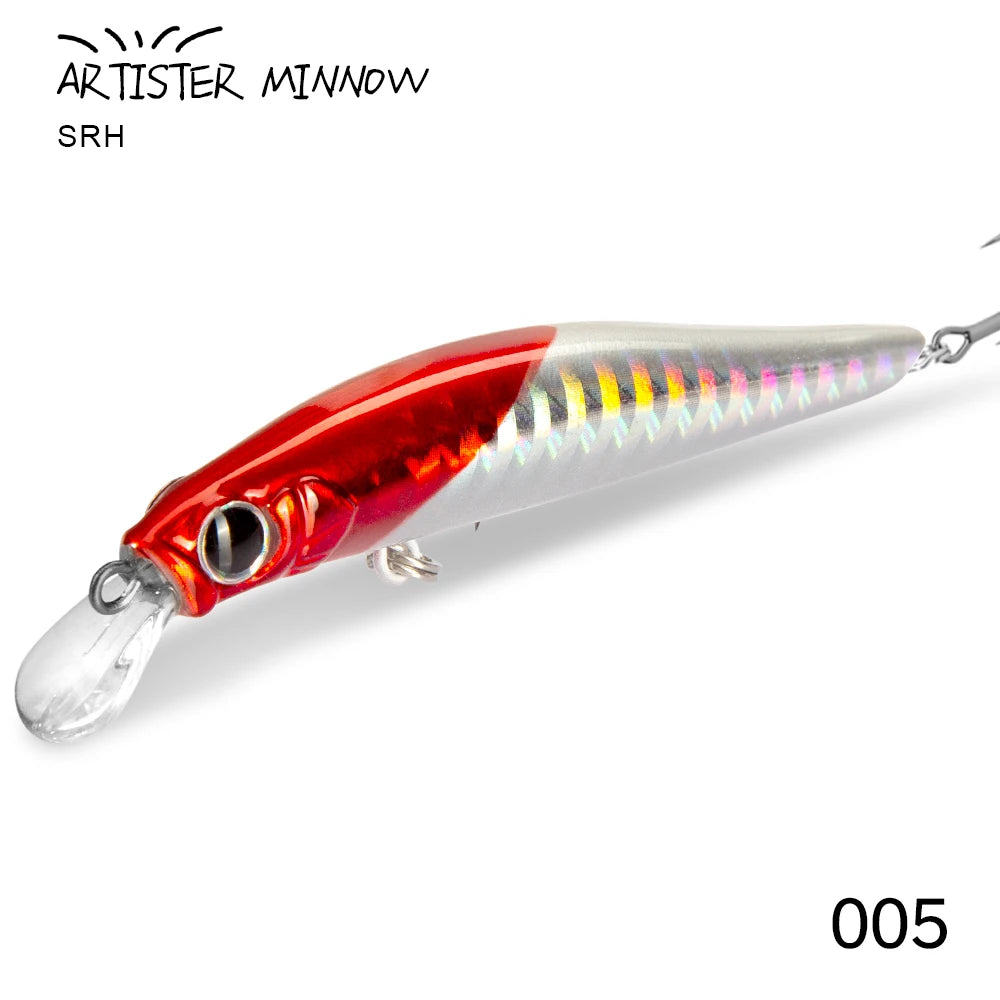 Hunthouse Artist Tiny Wobbers Fishing Lures 2020 Trout Minnow Twitch Minnows Swimbait Hard Bait Japan Mustad Bionic Fish Tackle