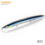 Hunthouse Sandeel Minnow Fishing Lure 143/173/208mm Long Casting Floating Wobblers Jerkbait Fish Tackle For Sea Bass LW402
