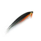 Black Orange Loop Bottle Tube Fly Salmon Sea Trout Flies (8-pack)