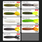 Hunthouse Fat Ika 100mm 10g Soft Fishing Lure 4pcs/bag Easy Shiner Shad Lure Silicone For Black Bass Perch Zander Leurre Souple
