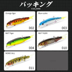 Hunthouse Magallon Pike Fishing Lure Minnow Quality Professional Bait 113mm 13.7g Fishing Jointed Bait
