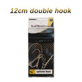 Hunthouse Soft Pike Shad Double Hook Ice Fishing Tools Rig Single Double Hook Rigging Big Fishing Tackle Pike Musky Fish Tackle